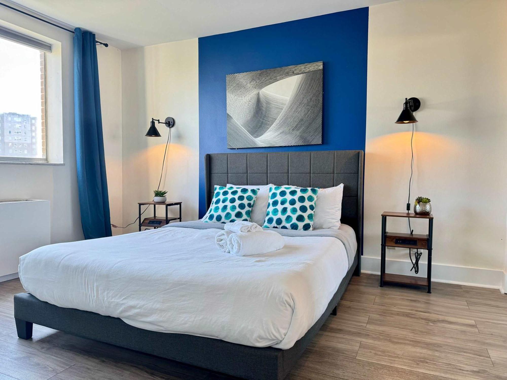 2B1B Modern Downtown Atl Condo W 1 Free Parking Lm1007 Atlanta Dış mekan fotoğraf